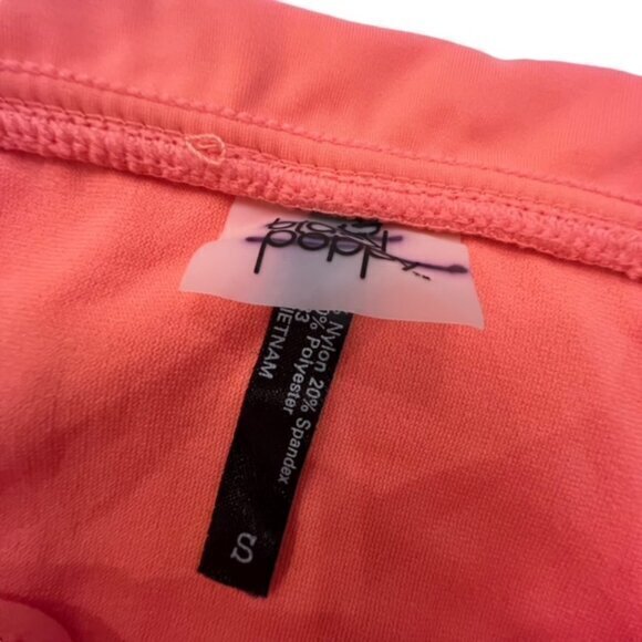Coral Orange Swim Bottoms Size Small Foldover top NWT Beach Pool Vacation - Picture 6 of 9